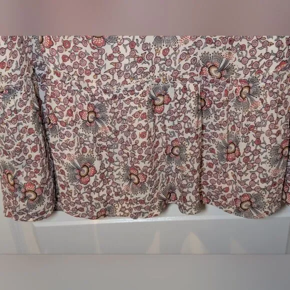 Loft Floral Dress Small Petite SP Pink Romantic Coquette Soft Girl Garden Girl - Picture 6 of 11